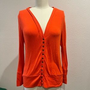 Orange Cardigan-Amazon